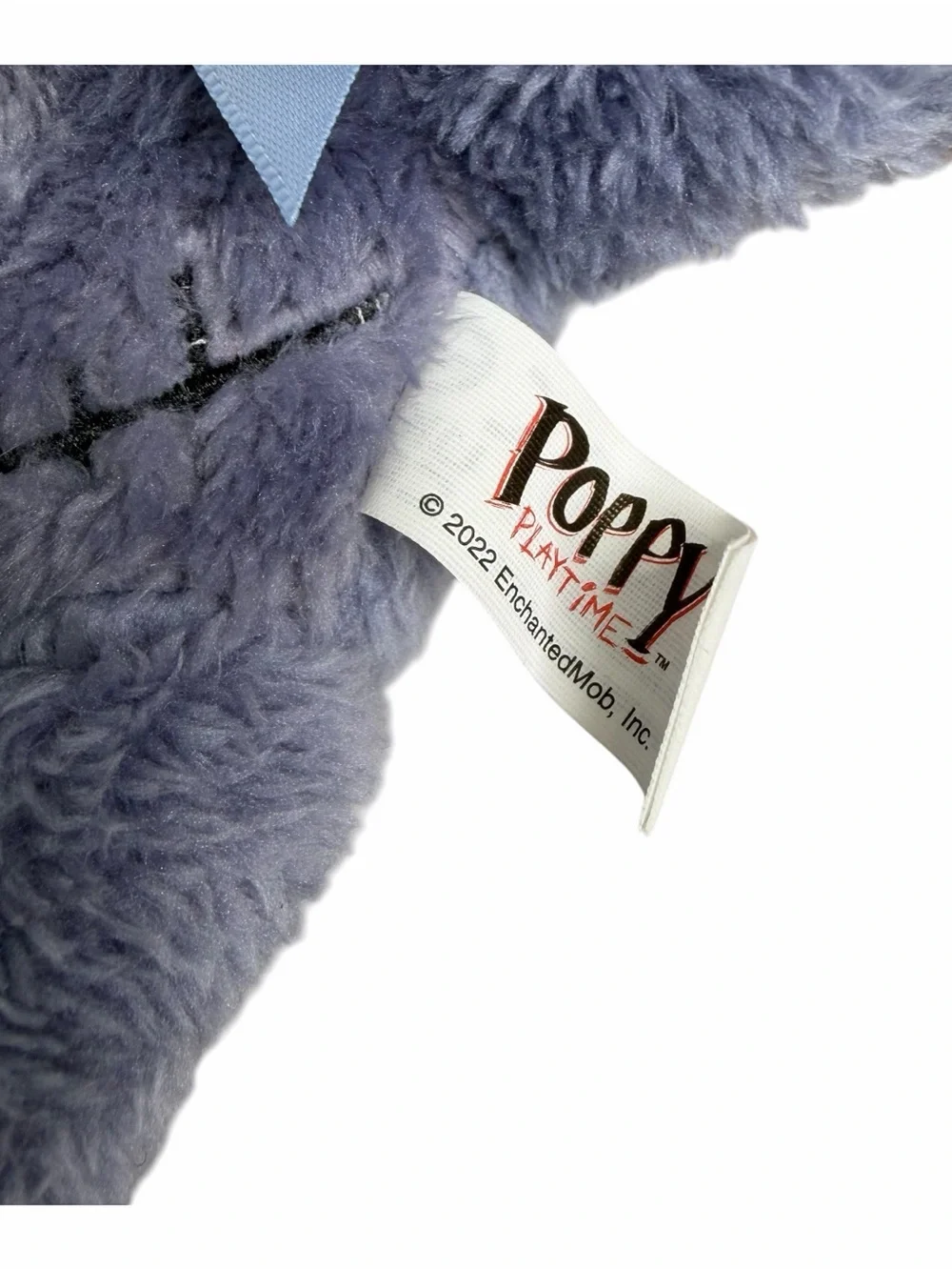 Poppy Playtime Huggy Wuggy Gray Plush 2022 Stitches Horror Figure